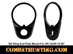 QD Sling End Plate Sling Mount For AR-15/AR-10 90°