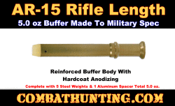 AR-15 M16 A2 Rifle Buffer 5.0 oz