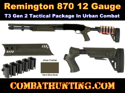 Remington 870 Tactical Stock Package in Urban Combat Dark Olive Drab