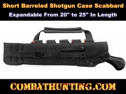 Short Barrel Shotgun Scabbard Tactical Black