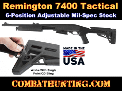 Remington 7400 Tactical Stock With Pistol Grip Adjustable