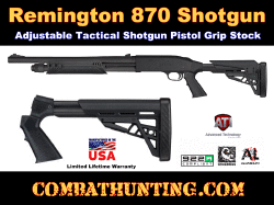 ATI Remington 870 Tactical Pistol Grip Stock Shotforce Adjustable TactLite