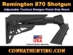ATI Remington 870 Tactical Pistol Grip Stock Shotforce Adjustable TactLite
