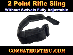 Two Point Sling Without Swivels For Shotgun and Rifle
