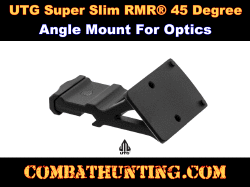 UTG® Super Slim RMR® 45 Degree Angle Mount Black