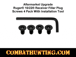 Ruger® 10/22® Receiver Filler Plug Screws 4 Pack