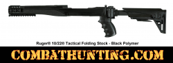 Ruger® 10/22® Tactical Folding Stock - Black Polymer