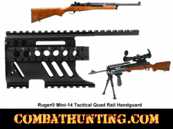 Ruger&reg; Mini-14 Tactical Quad Rail