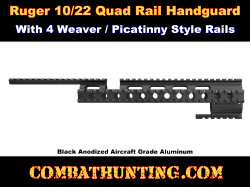 Ruger® 10/22 Tactical Quad Rail