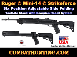 Ruger® Mini-14® Strikeforce Side-Folding Stock Black
