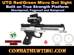 UTG 2.6" ITA Red/Green Micro Dot Sight QD Mount