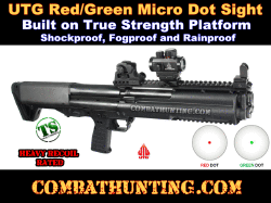 Tactical ShotgunRed/Green Micro Dot Sight QD Mount