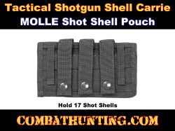 Digital Camo 12/20 Gauge 17 Round Shotgun Shotshell Reload Holder Molle Pouch