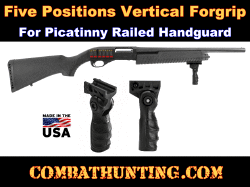 Pump Shotgun Vertical Foregrip