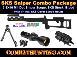 SKS Complete Tactical Stock Conversion Package