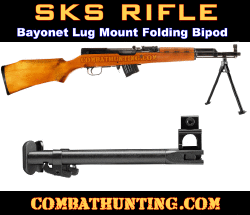 Sks Bayonet Bipod With Bayonet Lug Mount