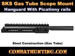Sks Gas Tube Scope Mount With Picatinny Rails