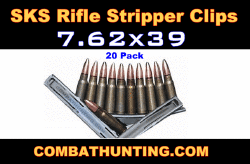 SKS Rifle Stripper Clips 20 Pack