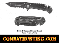 Smith & Wesson Bborder Guard Tanto Folding Knife
