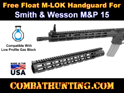 Smith and Wesson M&P 15 Free Float Handguard M-LOK 15 inch