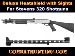 Stevens 320 Heat Shield With Ghost Ring Sights