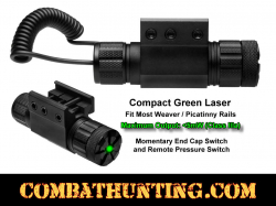 Tactical Green Laser Sight with Remote Pressure Switch