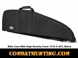 Black Tactical Rifle Soft Gun Case 42"
