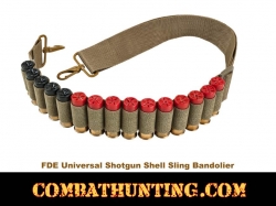 Bandolier Shotgun Sling-FDE