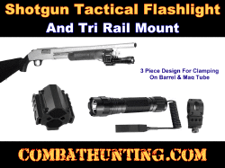 Shotgun Tactical Flashlight Mount Kit