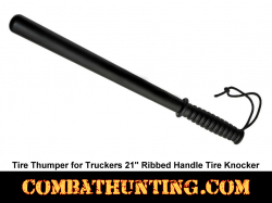 Tire Thumper for Truckers 21" Ribbed Handle Tire Knocker