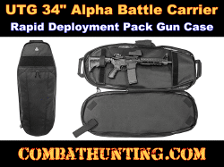 UTG 34" Alpha Battle Carrier Rapid Deployment Pack Black