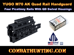 UTG PRO M70 Tactical Quad Rail System