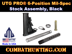 UTG PRO Stock KIt AR-15 Mil-Spec 6 Position Collapsible Stock Assembly