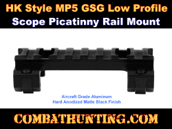 HK MP5 GSG Scope Mount Low Profile Picatinny
