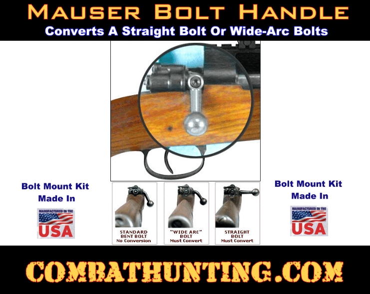 Mauser Bolt Handle style=