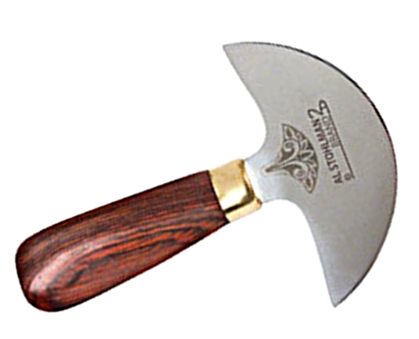 Image result for round leather knife