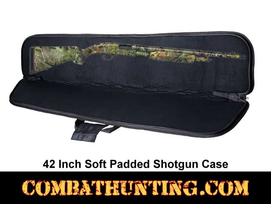 42 Inch Shotgun Case Soft Padded Black style=