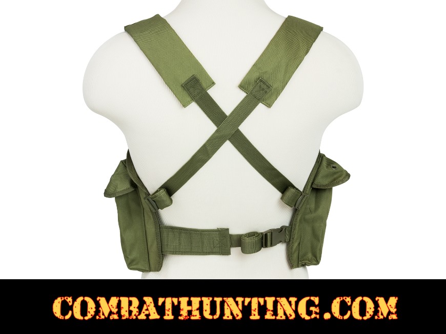 AK 47 Chest Rig OD Green style=