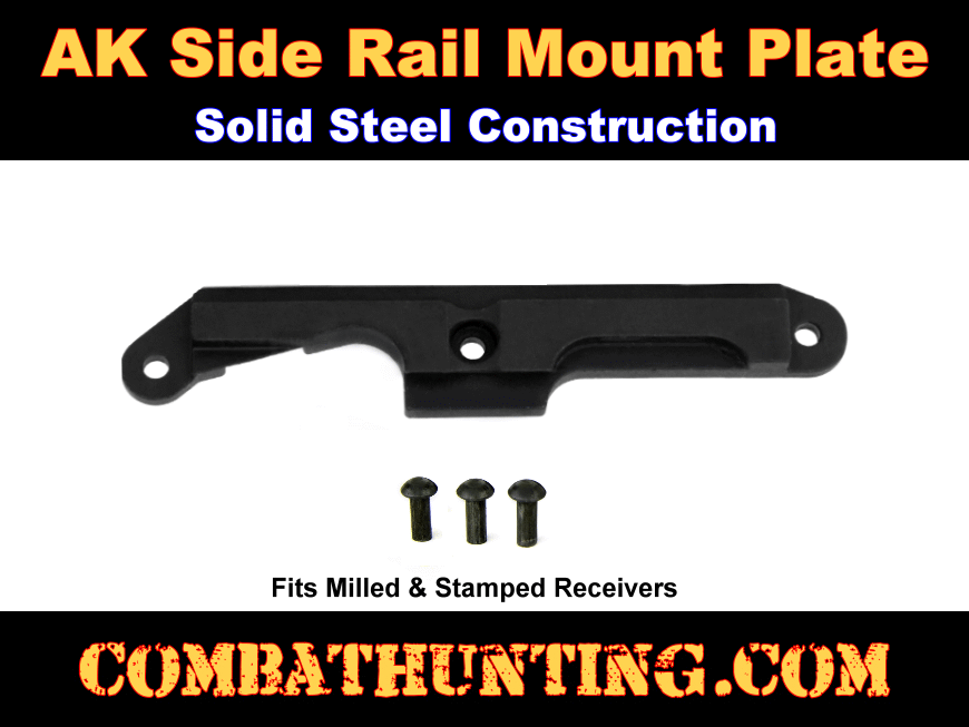 AK-47 Side Rail Mount Plate style=