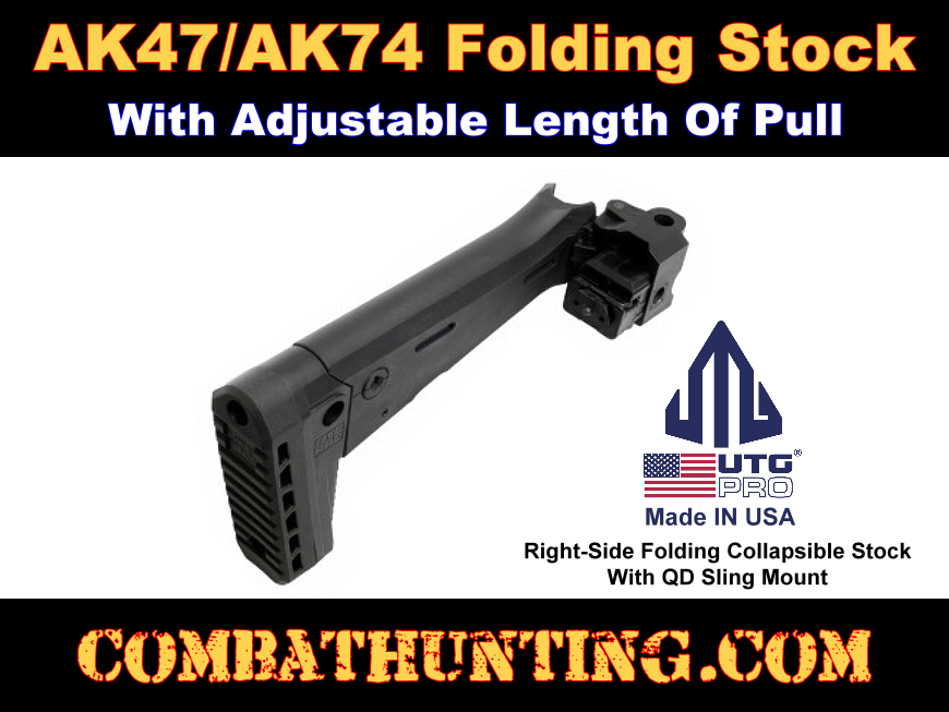 AK47/AK74 Folding Stock UTG PRO® style=