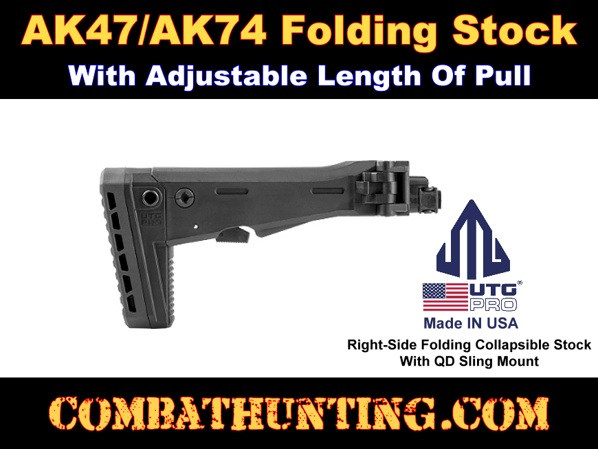 AK47/AK74 Folding Stock UTG PRO® style=