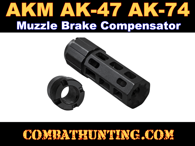 Muzzle Brake For AKM AK47 AK74 Rifle style=