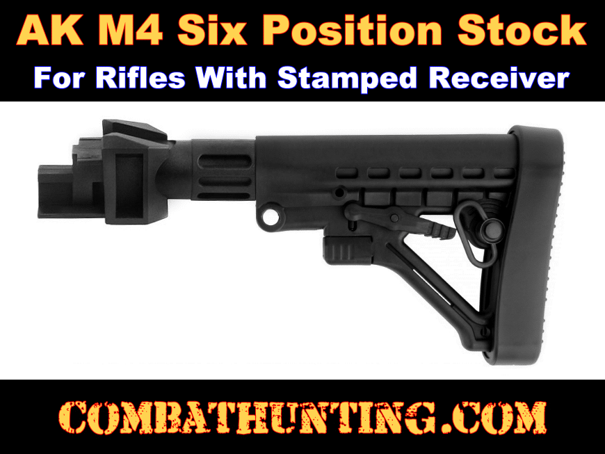 AK47/74 M4 Six Position Stock Kit style=