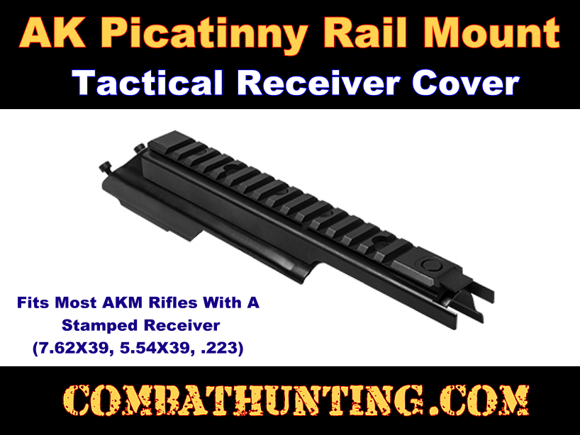 MAK AK Picatinny Rail Mount Receiver Cover - AK 47 Accessories - AK 47 Pa.....