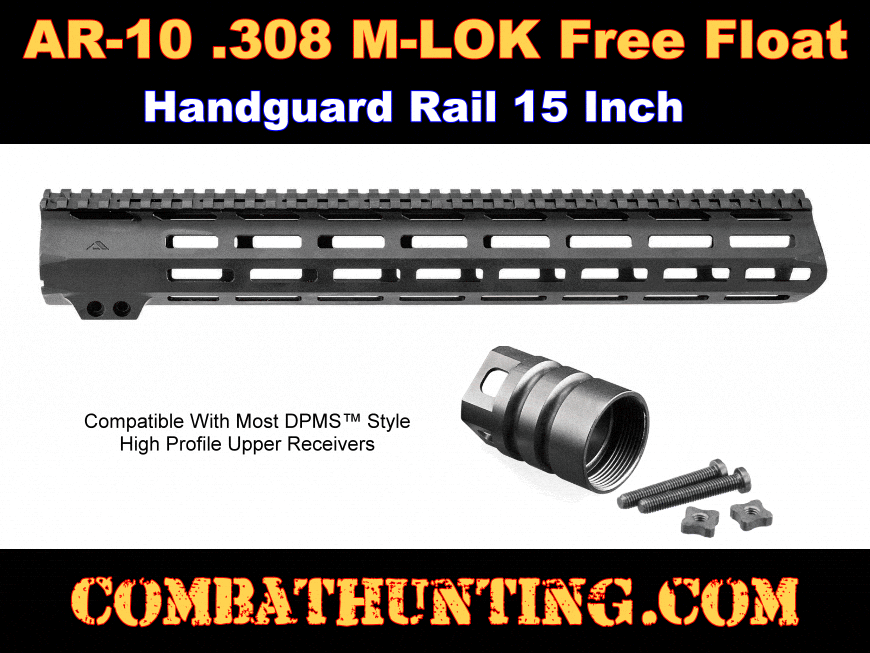 AR-10 DPMS LR-308 High Profile Handguard 15