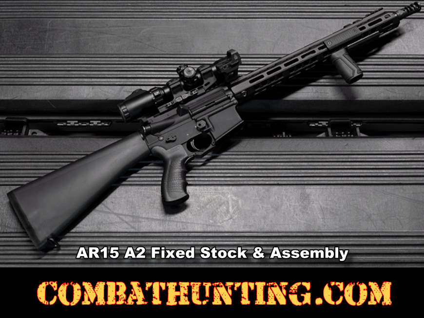 UTG Standard A2 AR-15 Stock and Buffer Tube Assembly style=