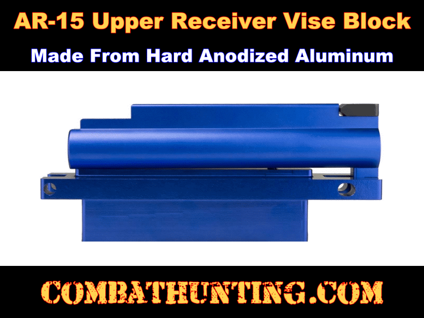 Modular Vise Block Gunsmithing Tool Blue Anodized Aluminium 
