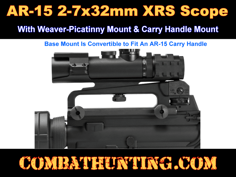 NcSTAR 2-7x32 タクティカル ３面レール ＳＳ スコープ NcStar 2-7x32 Illuminated Full Metal Tactical 3-Rail