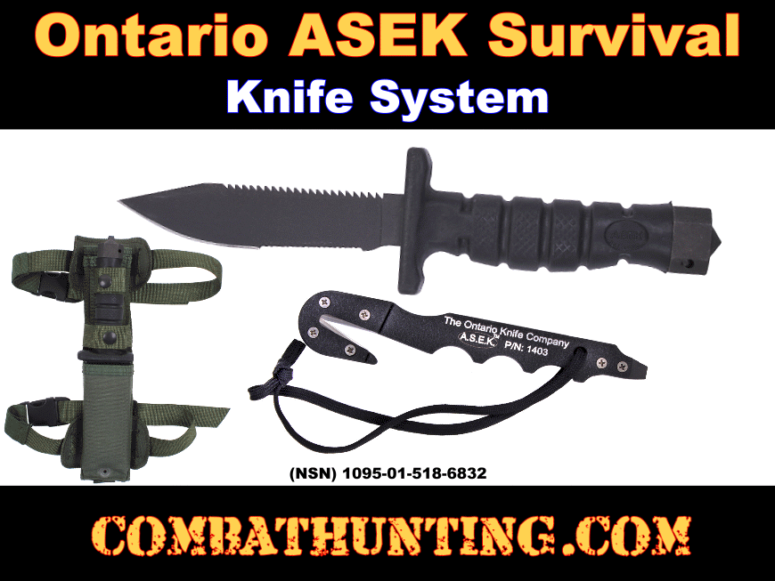 ASEK Survival Knife System style=