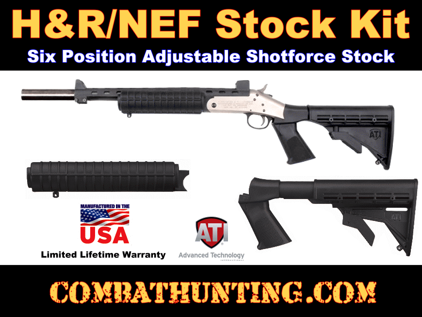 H&R NEF Buttstock and Tactical Forend HRN4100 style=